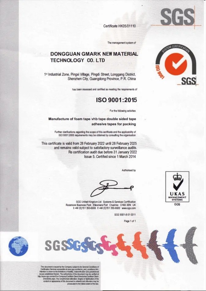 ISO 9001 Quality Management Certification
